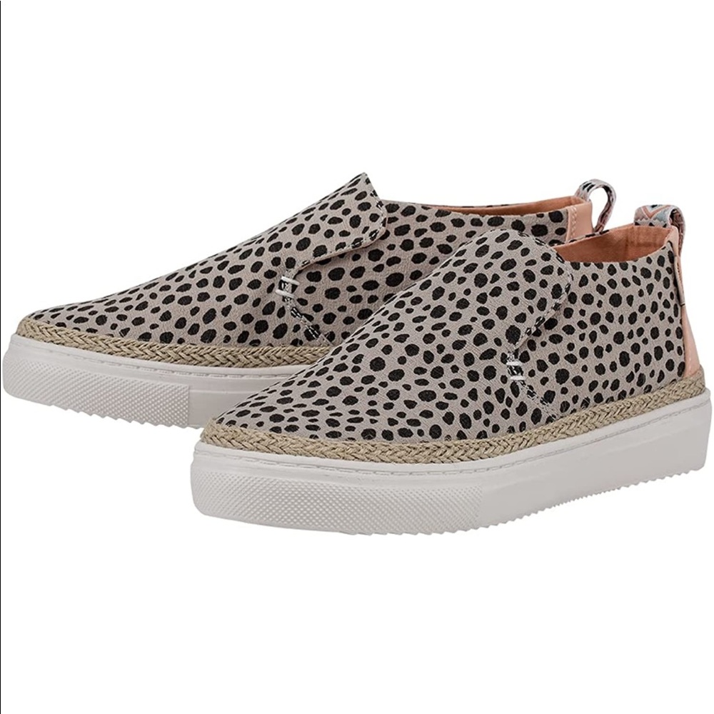Hey Dude Women's Peyton Shoes - Cheetah Beige NWT